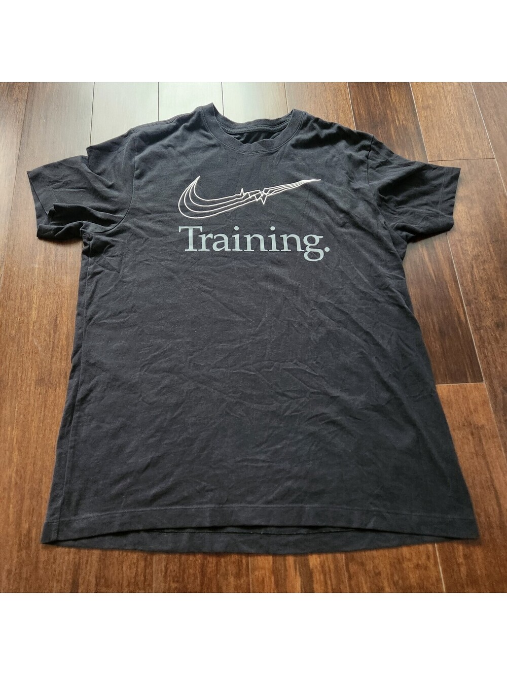 Nike Mens Training Logo Short Sleeve Tee Size L streetwear athleisure indie